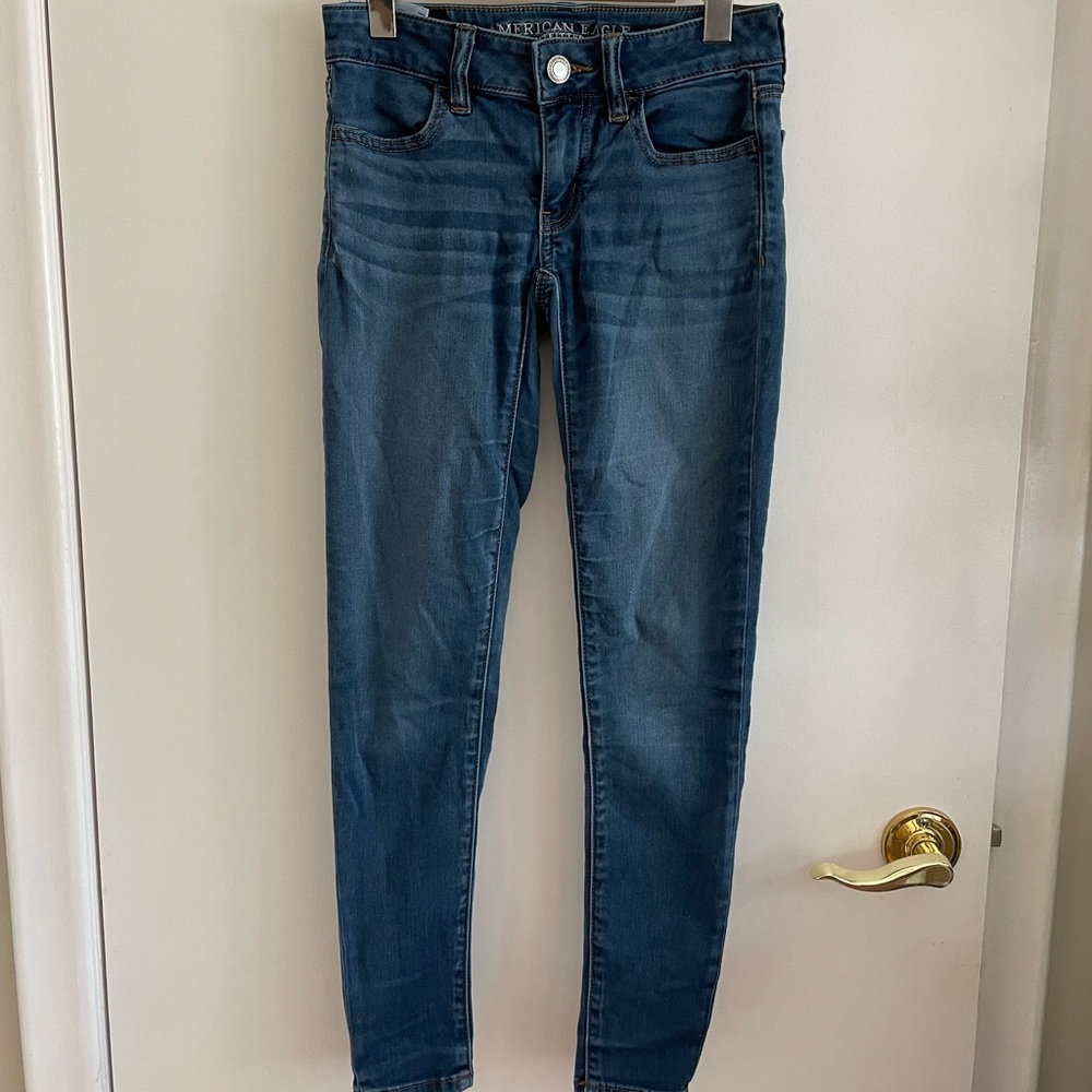 American Eagle Mid-Rise Skinny Jeans